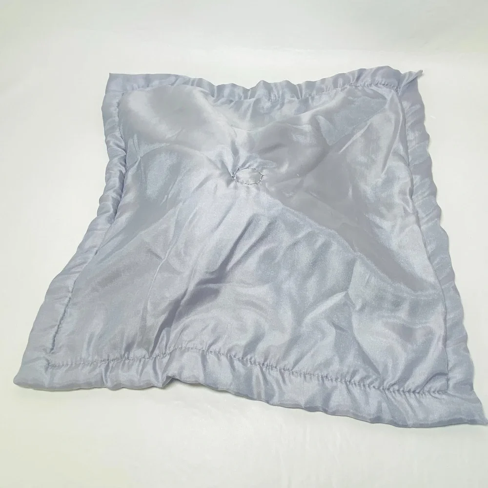 Carter's Elephant Grey Baby Security Blanket Plush Lovey Soft Toy Satin 14